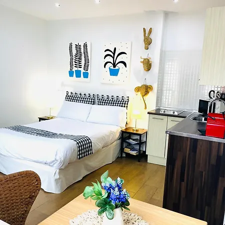 Apartamento Estudio Luminoso Cerca De La Playa *